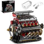 BseSparklion V8 Engine Model Kit Th