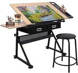 Saturnpower Drafting Table Height A