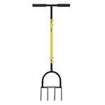 Unibos | Lawn Spike Aerator | Manual Grass Dethatching Turf Plug | Garden Hollow Aerating Tool | Heavy Duty Aeration for Compacted Soils and Lawns | Prevent Lawn Run-Off