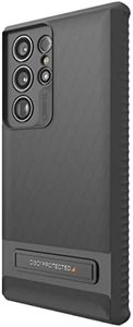 ZAGG Gear4 Everest Samsung Galaxy S23 Ultra Kickstand Phone Case, D30 Bio Drop Protection up to 20ft / 6m, Works with Wireless Charging Systems, Reinforced Backplate with Edge-to-Edge Protection