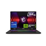 MSI Sword 16 HX, Intel 13th Gen. i9-13980HX, 41CM 16:10 FHD+ 144Hz Gaming Laptop(32GB/1TB NVMe SSD/Windows 11 Home/Office 2021/NVIDIA GeForce RTX 4060, GDDR6 8GB /Cosmos Gray/2.3Kg),13VFKG-652IN