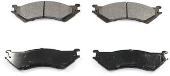 DuraGo BP802 MS Rear Semi-Metallic Brake Pad