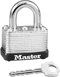 Master Lock 22D Warded Padlock, 1-1/2-inch wide, Silver