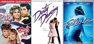 Grease 2 Movie Collection / Dirty Dancing / Footloose (1984) [Best Dance Movies DVD 3-Pack]