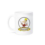 3dRose Funny Worlds Greatest Handyman Cartoon Mug, Ceramic, White, 11.43 x 8.45 x 12.7 cm