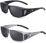 IGnaef Fit Over Glasses Sunglasses 