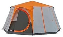Coleman Unisex 8 Man Tent, Orange, 