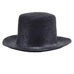 Darice, 3 Inch Felt Top Hat, Black