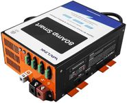 WAVLINK 80 Amp RV Power Converter, 120V AC to 12V DC Battery Charger with 4 Smart Charging Modes, 13V-16.5V Adjustable Operating Range, Multi-Stage Charging