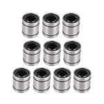 uxcell LM8UU Linear Ball Bearings 8mm Bore 15mm OD 17mm Long for CNC Machine 3D Printer 10pcs