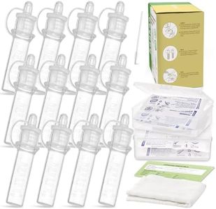 haakaa Colostrum Collector Kit for Collecting & Newborn Feeding, 4ml-12pcs