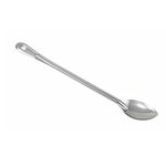 Winco Solid Stainless Steel Basting Spoon, 21-Inch