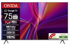 ONIDA 189 cm (75 inch) Nexg Series 4K Ultra HD Smart LED Google TV 75UIG-R