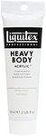 Liquitex Professional Heavy Body Acrylic Paint, 2-oz (59ml) Tube, Titanium White