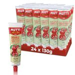 Mutti – Double Concentrate Tomato Puree, Tomato Concentrate, 130g, (Pack of 24)