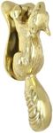 Solid Brass Squirrel Door Knocker