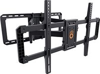 ECHOGEAR Full Motion TV Wall Mount for Big TVs Up to 86" TVs - Smooth Swivel, Tilt, & Extension - Universal Design Works with Samsung, Vizio, TCL & More - Includes Drilling Template - EGLF2