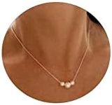 Sewyer Dainty Three Pearl Pendant N