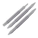 Nvanvmm 3 Pcs Dual Nail Setter and Hinge Pin Punch Set,Hammerless Spring Nail Punch Door Hinge Pin Remover Tool 5000 PSI