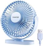 Gaiatop USB Desk Fan, 3 Speeds Powe