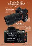 ShutterBands Enhancement Kit for Sony E-Mount (fits Sony a9, a7RIII, a7III, a7RII, a7SII, a7II, a7, a7R, a7S, a6500, a6300, a6000, a5000, NEX Series)