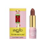 LoveChild Masaba - Sweet Supreme - Luxe Matte Rose Nude Lipstick, Moisturising, Long lasting, For Lips Plumping, Bullet Matte Lipstick, 4ML