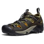 KEEN Men's Arroyo 2 Closed Toe Hiking Sandals, Canteen/Black, 10