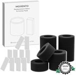 MORENTO Humidifier Replacement Water Filters 10 Pack & Aroma Pads 10 Pack for MR6w Humidifier, Top Fill Humidifiers Filters to Improve Humidification Efficiency