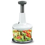 MantraRaj Hand Press Food Chopper Manual Food Processor Practical Choice Lightweight And Portable Blender, Grinder, Chopper Multipurpose Food Slicer For Vegetables, Fruits, Meat, Fish, Nuts