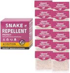 12 Pack Snake Repellent Powder – Natural Snake Repellent for Outdoor & Indoor Use, Pet and Family Safe, Long-Lasting Snake Control for Yard, Garden, Garage, Camping