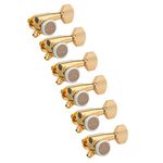 Gotoh Magnum Lock-Trad 6-In-Line Guitar Tuners, Gold