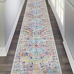 Pauwer Distressed Hallway Runner Ru