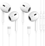2 Pack-USB C Headphones for iPhone 