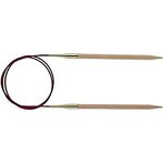 KnitPro KP35309 40 cm x 4.5 mm Basix Fixed Circular Needles, Birch, Braun