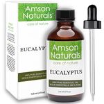 Eucalyptus Essential Oil 4oz / 120 ml -100% Pure & Natural by Amson Naturals