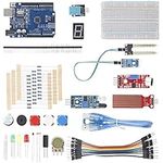 AZDelivery Electronics Starter Kit for School Kids Electronic Fun Kit with USB Cable, Breadboard, Sensor Modules and Resistor Set Electronics Compatible with Arduino, including E-Book!