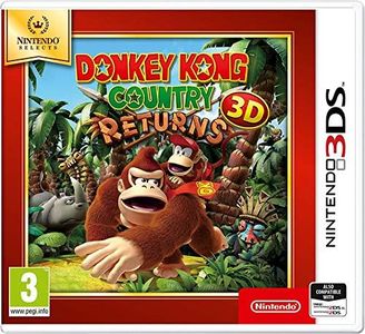 Nintendo Donkey Kong Country Returns 3D (Select) /3DS Game