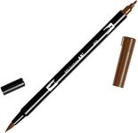 Tombow Dual Brush Pen, Chocolate (969)