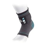 Ultimate Performance Advanced Ultimate Compression Achilles Gel Support, S/M, Black/Blue