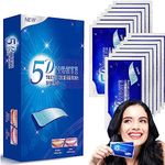 White Stripes, Bright White Teeth Whitening Strips, Professional Teeth Stain Removal, Efficiently Removes Tough Stains, Teeth Whitener for Home Use (28 Pieces 14 Pairs)