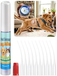 Ceoighe 1ml CGM Sensor Adhesive Glue for Pet with 10 Applicators, Patch Free Alternative to CGM Sensor Over Patches, Waterproof Pet Stays On Glue, Stays Secure for 10-14 Days, Breaks Down Naturally