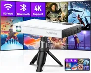 Mini Projector 4K, GooDee 1080P Sup