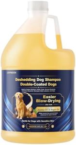 LOUFIMIDON 64 Fl Oz Deshedding Dog Shampoo Easier Blow-Drying