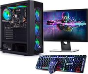 Veno Scorp Budget Gaming PC 22” Bundle Intel Core i3-8GB RAM - 500GB HDD – GT 710 2GB Vortex 6 ARGB Gaming Case - WINDOWS 10