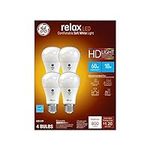 GE Relax LED Light Bulbs, 60 Watt, 