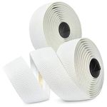 MARQUE Pro Bike Handlebar Tape – Road Cycling Bicycle Padded Handle Bar Wrap with Non-Slip Grip for Drop Bars – 2PCS per Set