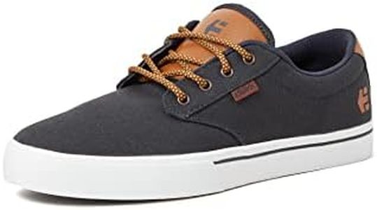 Etnies Men's Jameson 2 Eco Skate Shoe, Navy/tan/White, 10.5, Navy/Tan/White, 10.5