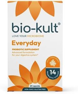 Bio-Kult Advanced Probiotics - 60 Capsules -14 Strains, Probiotic Supplement, Probiotics for Adults, Lactobacillus Acidophilus, No Need for Refrigeration, Non-GMO, Gluten Free –