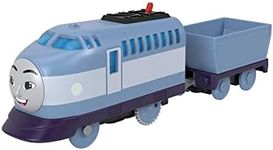 Thomas & Friends Fisher-Price Kenji Motorized Engine, Battery-Powered Toy Train for Preschool Kids Ages 3 Years and Older