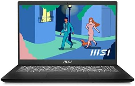 MSI Modern 15 B12M-089IT, Notebook 15.6" Full-HD 60Hz, Intel I5-1235U, Intel Iris Xe, 8GB RAM DDR4 3200MHz, 512GB SSD M.2 PCIe 3, WiFi 6, Win 11 Home [Layout e Garanzia ITA]